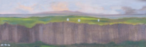 Do You Have Remote Access?, 2009 | 10" x 30" Oil on Canvas