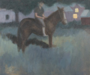 "Goldie", 2012 | 24" x 20" Oil on Canvas