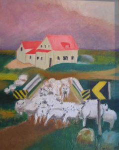 Heading for the Highlands, 2004 | 20" x 16" Oil on Canvas