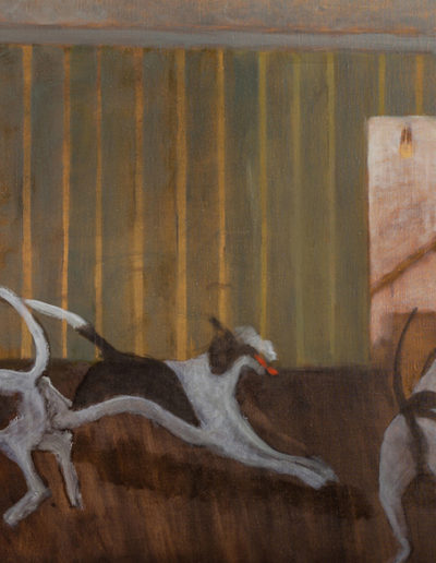 "On the Loose", 2013 | 24” x 48” Oil on Linen