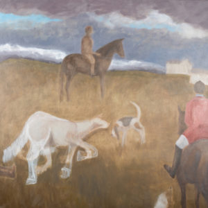 "Onlookers", 2013 | 40” x 40” Oil on Linen